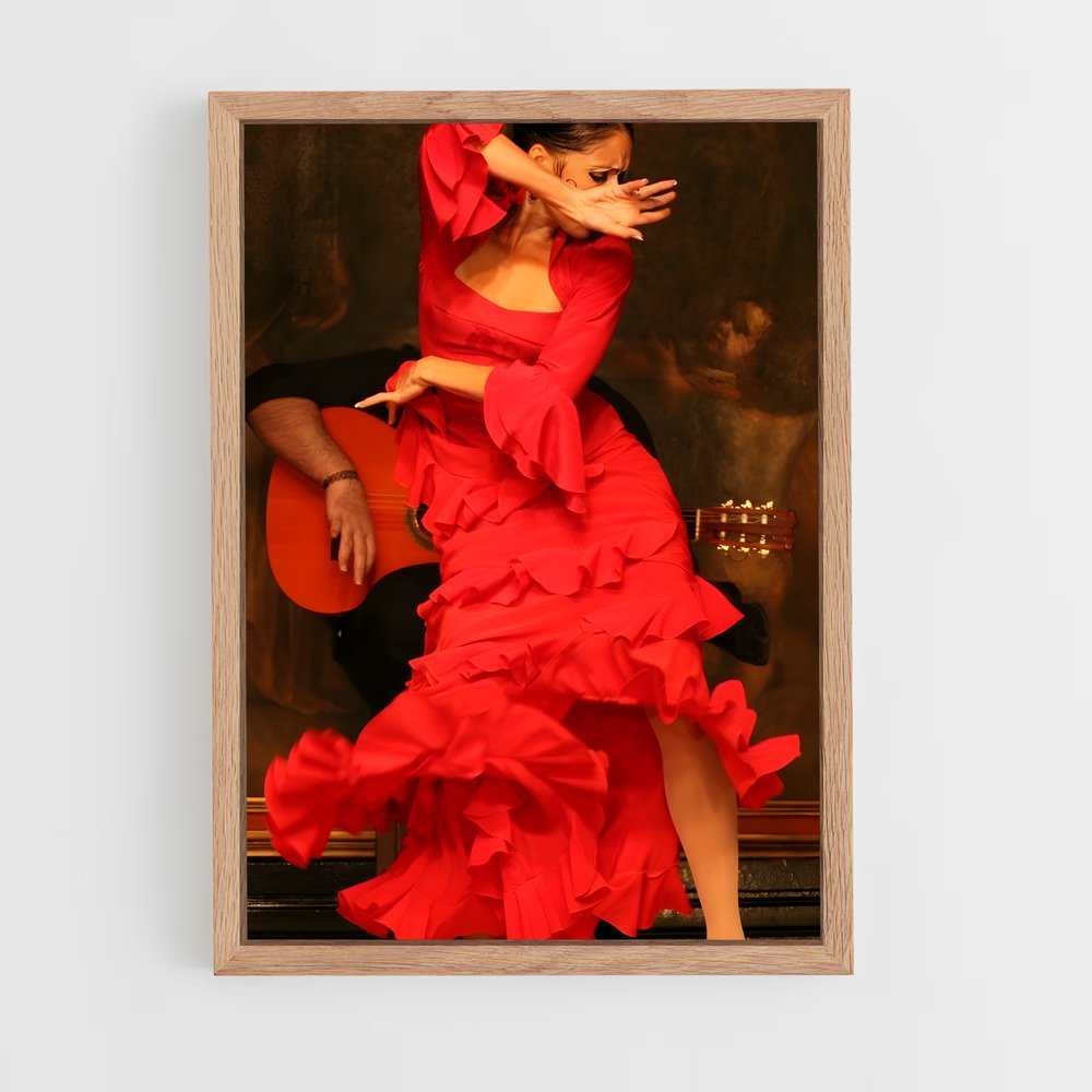 Poster Flamenco Éternel – affiche Danse (vue 4)